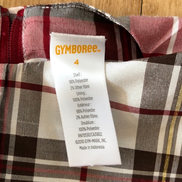 Girls size 4 Gymboree holiday dress - Picture 3 of 6